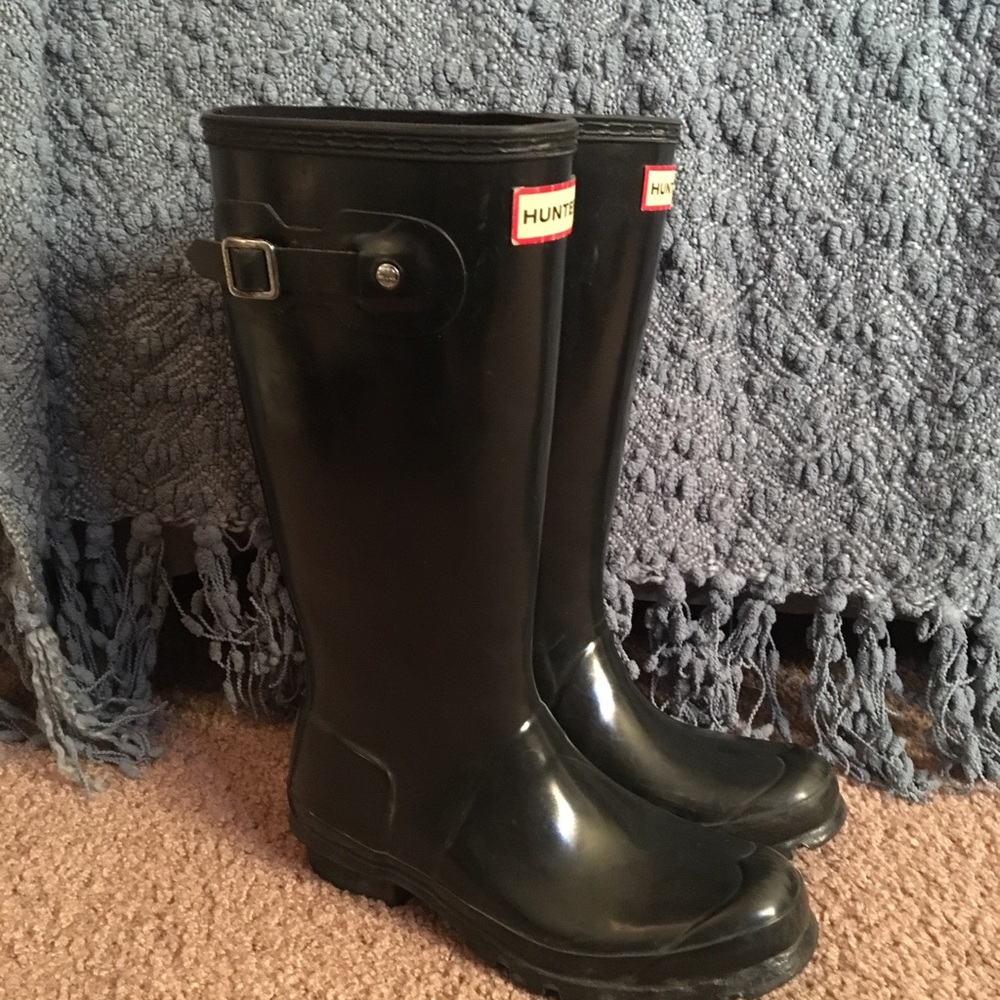 Hunter rain boots